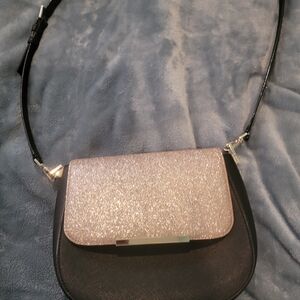 Elegant Black and Silver Women's Bag